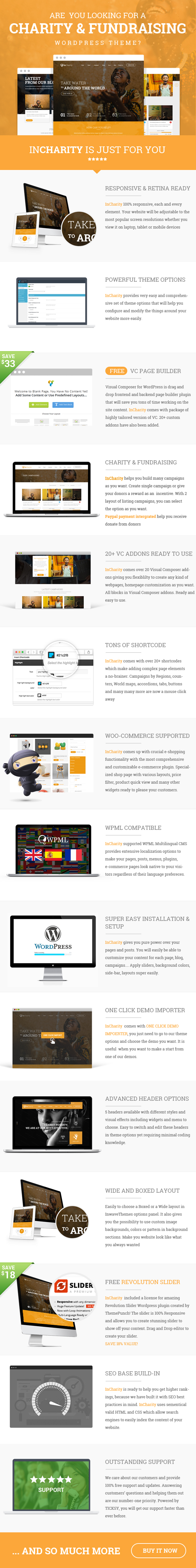 Charity wordpress theme